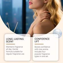 Roxelis香草香氛优雅香水，天然持久香氛，散发迷人甜美清新的气息，便携式身体喷雾 - 多樣化香型 - 查看 6