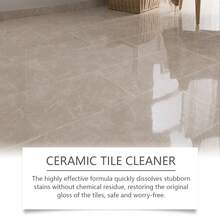Limpiador para Azulejos de Cerámica y Mármol | - Brillo Intenso y Renovación Completa, No Daña Materiales, Elimina Manchas Instantáneamente, Limpieza Profunda para Hogar - Líquido - Ver 5