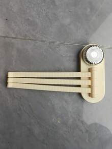 1pc No Drill Kitchen Sponge Holder, Multi-Layer Rotating Towel Rack, Suitable For Bathroom Towels - Multicolor - View 10