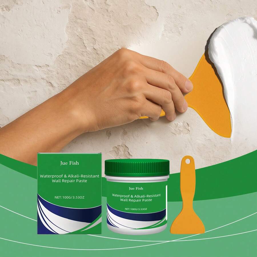 Wall Repair Paste, Quick Drying DIY Home Repair Essential, Non-Peeling For Cracks And Holes - A - View 1