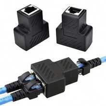 3-Way Network Splitter, Ethernet Cable Divider, 1 To 2 Adapter - As Shown - View 5