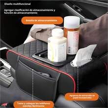 Car Center Console & Armrest Storage - A - View 1