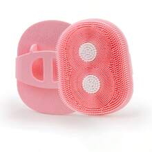 植绒沐浴刷，软毛淋浴刷，易擦洗硅胶浴室刷 - 洗澡刷 - 查看 11