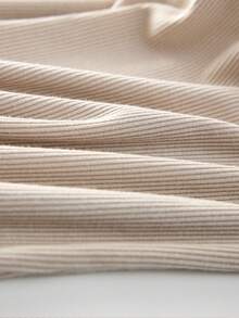 2件装女士无缝极简时尚吊带背心，纯色，带衬垫，宽肩带，无袖，可外穿 - 彩色 - 查看 5