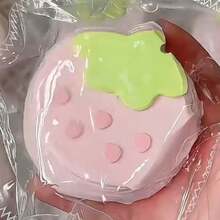 1个草莓奶油捏捏乐玩具 - 解压玩具 - 柔软Q弹玩具 - 捏捏乐玩具 - 指尖玩具 - 史迪奇玩具 - 旅行玩具 - 课堂指尖玩具 - 迷你洗澡玩具 - 圣诞文具减压球，生日礼物，完美礼物，复活节礼物，圣诞节礼物，万圣节礼物，平安夜礼物 - 彩色 - 查看 11