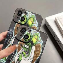 Funda para teléfono con personaje de ratón ángel compatible con Samsung  17  16 Pro Max  15 Pro Max  13 y  12 Fabricada en material TPU elegante y de primera calidad, resistente al agua, a los golpes y a los arañazos Un regalo perfecto para familiares, amigos, seres queridos, novios/novias y aniversarios - Negro - Ver 8