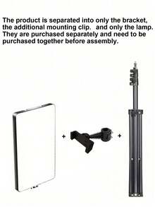 63-Inch Adjustable Tripod, 10-Inch USB Powered LED Selfie & Video Conference Lighting, Color Temperature 3000K-6500K Adjustable, Suitable For Photography Lighting, Recording, Live Streaming, Makeup, And Video Blogging - A - View 3