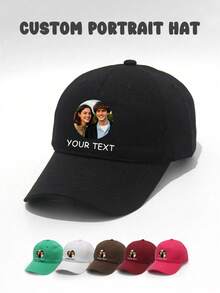 Unisex Personalized Hat,Custom Embroidered Hat, Personalized Dad Hat, Embroidered Logo Baseball Hat, Custom Hat, Bachelorette Hat - Multicolor - View 6