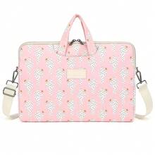 DACHEE Laptop Shoulder Bag For 15 Inch/15.6 Inch  Pro - PinkCactus(07)15inch156inch - View 4