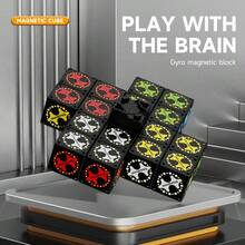 8pcs Magnetic Building Blocks - 360° Adsorption DIY Educational Toy, Creative Assembling Cube - Great Birthday Gift For Boys & Girls - Multicolor - View 3
