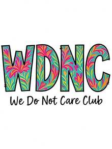 WDNC - We Do Not Care Club Shirt, Perimenopause Women T-Shirt, Menopause attitude Shirt, Funny aging,Full Sizes,For Women - Weiss - Übersicht 2
