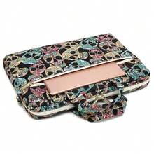 Bolso de hombro para portátil DACHEE de 15 pulgadas/15.6 pulgadas Pro - Calavera gótica de hombro de 13 pulgadas y 133 pulgadas - Ver 5