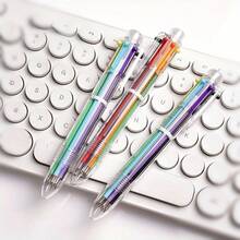 Bộ 3 bút bi hoạt hình dễ thương, nhiều màu sắc, đa chức năng, bấm nút, cá nhân hóa, bút dầu. - A - Xem 11