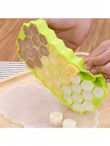 1个装冰块模具 厨房家用蜂窝形冰块模具托盘 硅胶冰块制作模具 冰淇淋小工具配件 - 多色的 - 查看 10