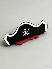 3pcs/Set (Pirate Hat, Pirate Headband, Pirate Eye Patch) Island Role Play Props, Suitable For Game Cosplay, Pirate Costume, Holiday Gift - Multicolor - View 6