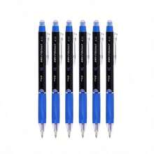 Smooth Erasable Ballpoint Pen For Students, Quick-Dry Erasable Ink, Crystal Blue And Black Colors Available, Minimalist Thermal Erasable Neutral Pen, Water-Based Pen, Essential Back-To-School Writing Stationery Supplies, Ballpoint Pen - Blue - View 11