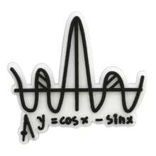 9/24pcs Funny Math Formula Series Shoe Decorations Set, PVC Material Shoe Accessories Suitable For Beach Bags, Shoes, Birthday, Christmas, Valentine's Day, Halloween Party Gifts - Multicolor - View 10