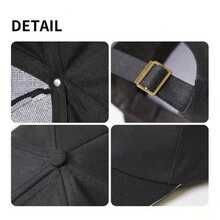 1pc Black Rifle Dark Coffee Baseball Cap - Lightweight Sporty Outdoor Hat With Rifle Design, Machine Washable For Running, Gym,, Travel - Autumn/Winter Casual Wear & For Halloween/Christmas/Thanksgiving Events (Non-Stretch - Màu xám đen - Xem 4