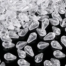 200pcs 13mm Teardrop Shiny Acrylic Beads, Suitable For DIY Bracelets, Necklaces, Keychains, Earrings And Crafts - water drop - View 19