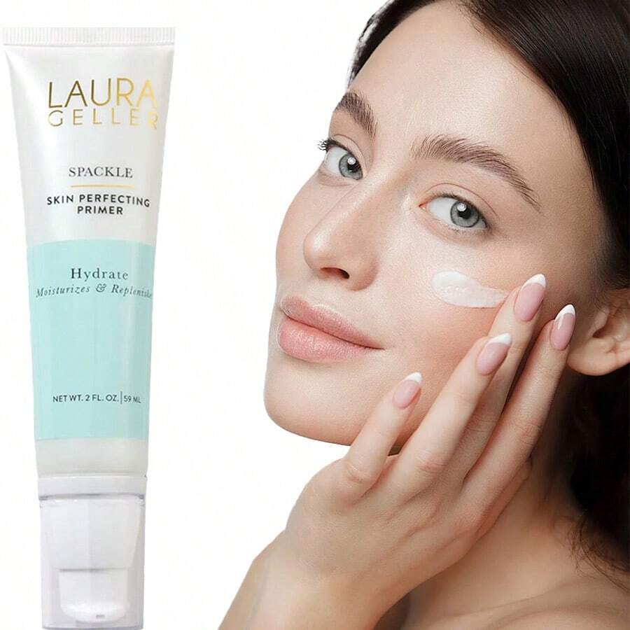 1 pieza de 59ml Esencia hidratante de base, apta para preparar el maquillaje, hidratante, de larga duración, de aplicación suave, minimizadora de poros, antioxidante, que iguala el tono de la piel, ligera, no grasa, de rápida absorción, apta para todo tipo de pieles, un gran regalo para los amantes del maquillaje en el Día de San Valentín - 1 pieza - Ver 1