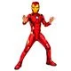 KIWI Déguisement Iron Man Classic Z pour enfants - Costume sous licence officielle - Authentique costume de super-héros - Idéal pour les fêtes et le carnaval - Facile à enfiler et à retirer, tissu confortable et léger - Multicolore - Voir 2