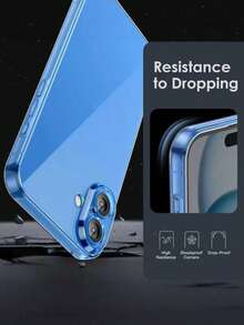 Transparent TPU Phone Case Compatible With IPhone 17/17Pro/17Promax/16/16Pro/16Promax/15/15Pro/15promax/14/13/12/11 XR, With Camera Protection, Ultra-Thin, Shock-Proof, Anti-Yellowing, Anti-Scratch, Wireless Charging Compatible, Anti-Slip Design - Clear - View 3