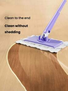 360° Rotating Automatic Clip Mop, Multi-Functional Cleaning Mop, Mini Clip Mop Suitable For Kitchen, Living Room, Bathroom, Essential Home Cleaning Supplies, Home Decor Mop Set - A - View 3