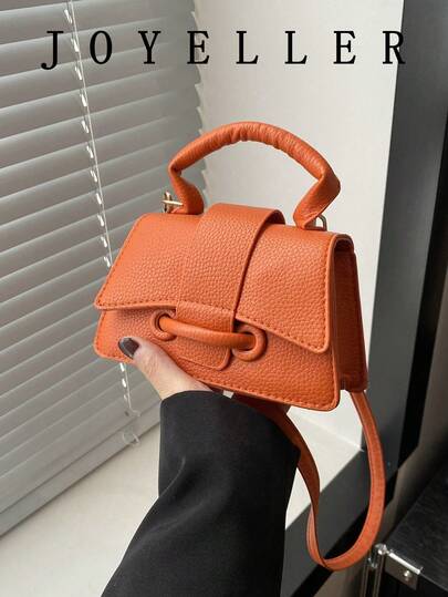 2026 New High-Quality Lipstick Case, Mini Square Bag, New Solid Color Versatile Handbag, Women Purse