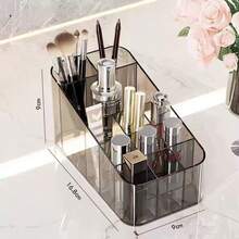 1/2pcsTransparent Acrylic Layered Display Racks, Storage Boxes, Cosmetic Storage Boxes, Trapezoidal Display Racks, Skin Care Products, Perfume, Lipstick Display Boxes, Lipstick Storage Boxes, Movable Storage Racks, Desktop Storage Boxes, Valentine's Day Gifts, Mother's Day Gifts, Room Decoration, - A - View 8