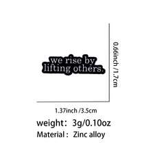 Funny Quotes Bubble Man Enamel Pin Animals Cat Raccoon Dinosaur Brooch Pin Lapel Pin Badge On Backpack Clothing Accessories Jewelry Friends Gifts - Black - View 15