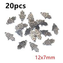 20pcs Stainless Steel Small Charms Ghost Moon Butterfly Star Cute Pendant Charm DIY Jewelry Making Accessories Necklace Bracelet - Steel - View 12