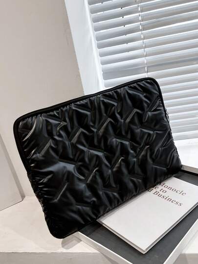 纯色简约奢华星形图案笔记本电脑/平板电脑保护套，多种尺寸可选