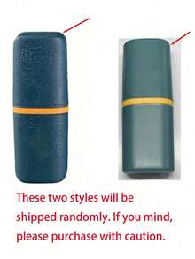 Portable Travel Toothbrush Case With Rinse Cup, Toothpaste And Toothbrush Storage Box, Large Capacity Travel Toiletry Kit, Christmas Gift, Valentine's Day Gift, Latest Holiday Gift, Suitable For Business Trip, Travel, Back To School, Home, Bedroom, Bathroom, Birthday Gift For Family, Friends, Classmates - Multicolor - View 10