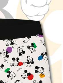 Disney 男士3D印花平角内裤，日常休闲必备内衣，时尚设计 - 彩色 - 查看 6