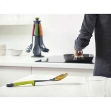 Joseph Joseph Carousel Nylon Kitchen Utensil Tool And Gadget Set With Rotating Storage Stand, 6-Piece Non Stick Tools With Ergonomic Handles, Multicolor - CarouselCarousel - View 5