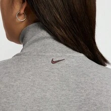 Nike 女士 AS W NSW KTMH FLC QZ CROP GCEL 针织卫衣 IQ3940-063 - 灰色 - 查看 5