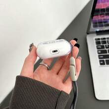 音乐设计保护套，兼容苹果蓝牙耳机，防刮防震，适用于苹果蓝牙Wave耳机。 - 無色 - 查看 4