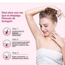 Dispositivo de depilación láser portátil, dispositivo de depilación IPL para uso doméstico en mujeres, dispositivo de depilación con luz pulsada intensa, máquina de depilación eléctrica - Tipo de Enchufe A USA (110-127V) - Ver 5