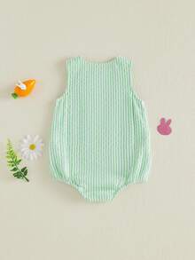 Newborn Baby Bodysuits - 綠色 - 查看 6