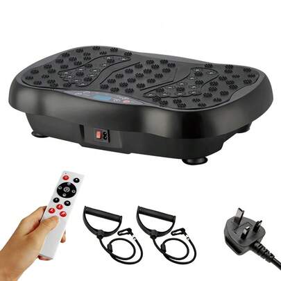 LIPETY Whole Body Vibration Plate Exercise Machine - Oscillating Rhythm Fitness Trainer For Home Workout & Weight Loss