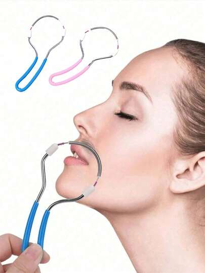 1pc Women's Facial Hair Remover, Painless Lip & Chin Depilator, Eyebrow & Facial Hair Trimmer (The Removal Process May Cause Discomfort, Please Use With Caution)