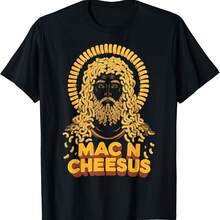 Camiseta de queso Jesús de N Cheeses - Negro 3 - Ver 1