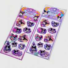3D Crystal Transparent Stickers Combine Cute Japanese Design, Dreamy And Sweet Girl Style, And Minimalist Style, Presenting A Rich Variety Of Pattern Elements And Perfectly Combining Artistry And Practicality. - Multicolor - View 5