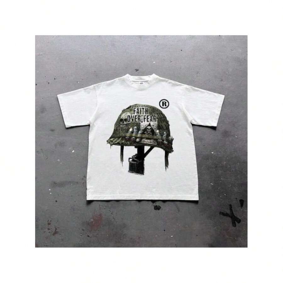 Men T-Shirts - White - View 1
