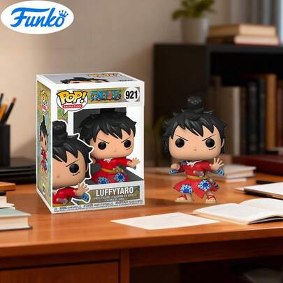  Mô hình Funko POP! thuộc series Anime One Piece - Luffy (kimono) - Mô hình vinyl sưu tầm - Lựa chọn quà tặng tuyệt vời - Sản phẩm chính thức được cấp phép - Dành cho người hâm mộ anime - Mô hình trưng bày sưu tầm