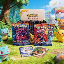 pokemon Pokémon Sun & Moon Card Holder Blind Box, Handmade Collection Display Cards, Not For Game Or Competition Use. 360pcs/180pcs/80pcs/40pcs Pokémon Cards Bag, Pokémon Sun & Moon Series Cards - Multicolor - View 1
