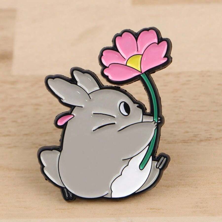 1pcs Cute Animal Anime Movie Badges On Backpack Women's Brooches Hat Lapel Pins - 1個 - 查看 1