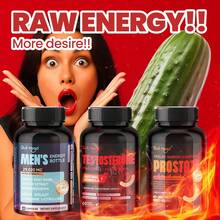 Quit mood Qui Mood Men's 3-in-1 Vitality Bundle: 20-in-1 Energy Support Capsules with Oyster Extract + Advanced Hormone Balance Support with Maca & Shilajit + Prostate Wellness Supplement with Saw Palmetto & Pumpkin Seed Extract – All-in-One 3-Pack for Daily Vitality - Tres botellas - Ver 5