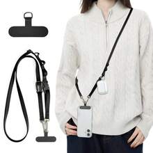 Lanyard Patch Adjustable Length Fashion Lanyard, Can Be Worn On Neck, Shoulder, Body Or Wrist To Prevent Phone From Falling, Lightweight, Easy To Install, Suitable For Travel, Outdoor Activities And Multiple Uses Spring Gift - Multicolor - View 5