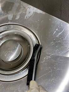 1/3/5 Stücke Langspalten-Bürste, geeignet für Badezimmer-Ecken, Fenster-Zwischenräume, Rillen, Harte Borsten-Bürste für Küchenspüle Reinigung - mehrfarbig - Übersicht 9